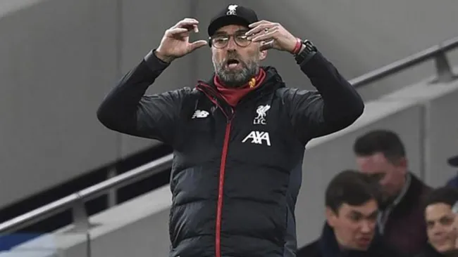 Klopp, durante un partido del Liverpool