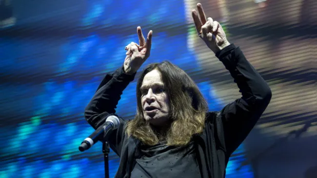 Ozzy Osbourne durante un concierto