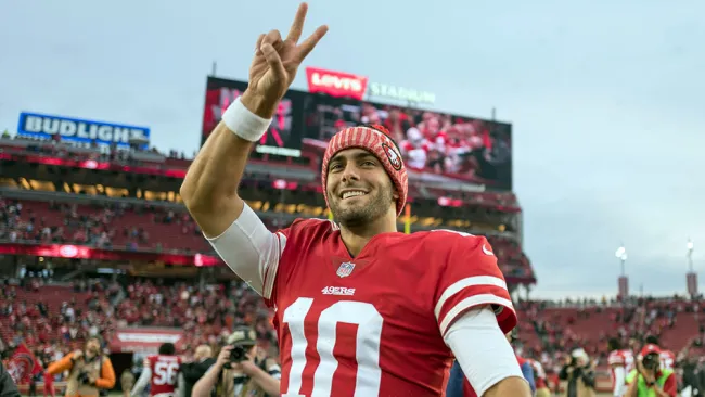 Garoppolo no es el arma principal de San Francisco a la ofensiva