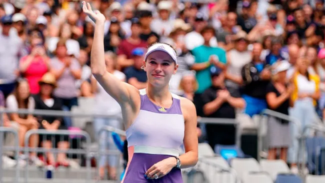 Caroline Wozniacki, tras perder ante Ons Jabeur