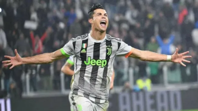 Cristiano Ronaldo celebrando una anotación