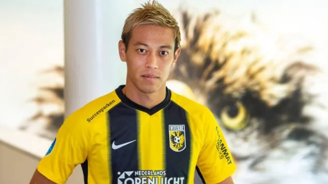 Keisuke Honda, en su paso por el Vitesse
