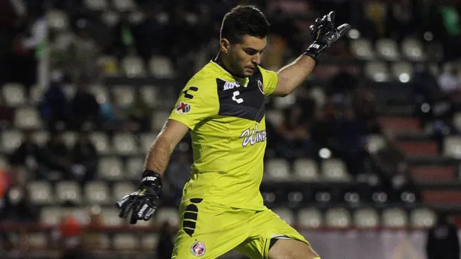 Julio González, en un juego con Veracruz en Copa en 2019