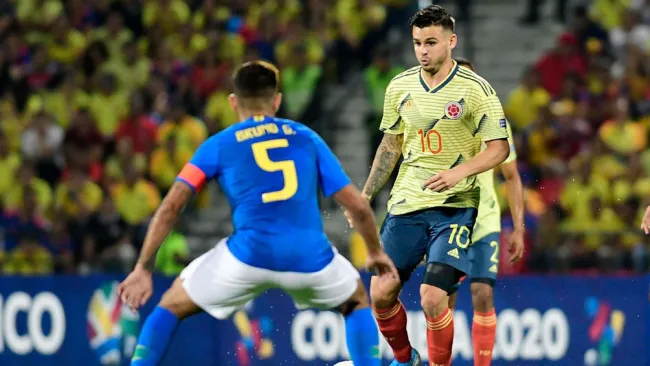 El 'Poeta' Benedetti porta el 10 de la Selección Sub 23 de Colombia