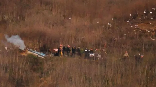 Lugar del accidente en el que murió la leyenda de los Lakers