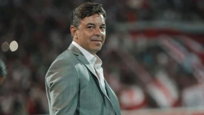 Marcelo Gallardo, en un juego de River Plate