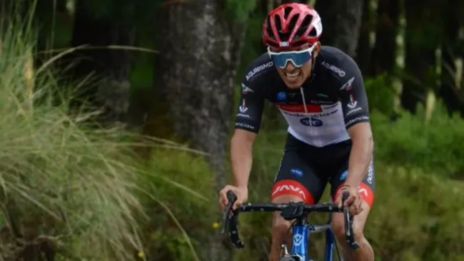 Gerardo Ulloa, en una competencia