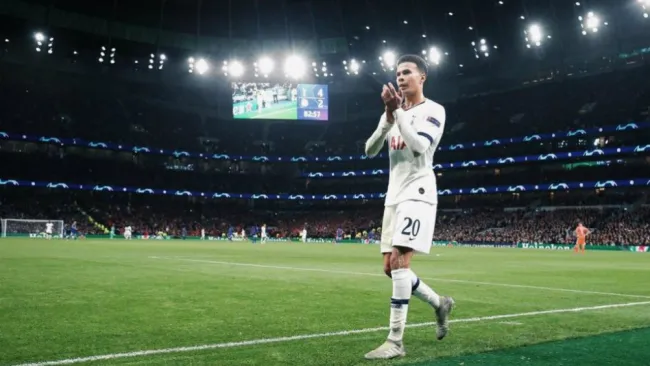 Dele Alli, después de un partido