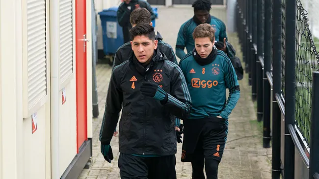 Edson Álvarez volvió a jugar en la Eredivisie