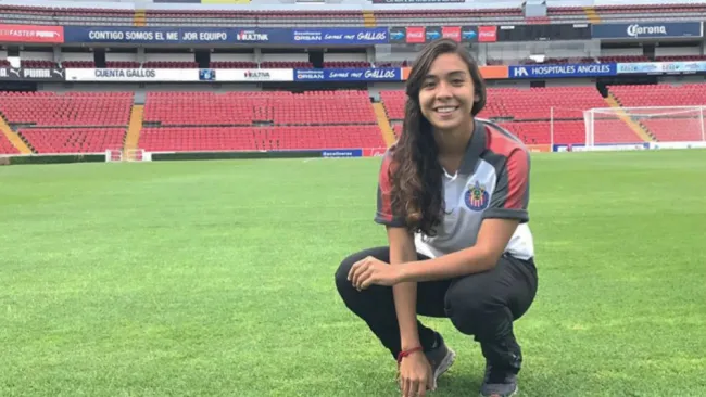Zellyka Arce, en su etapa con Chivas