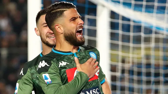 Insigne habló de Messi