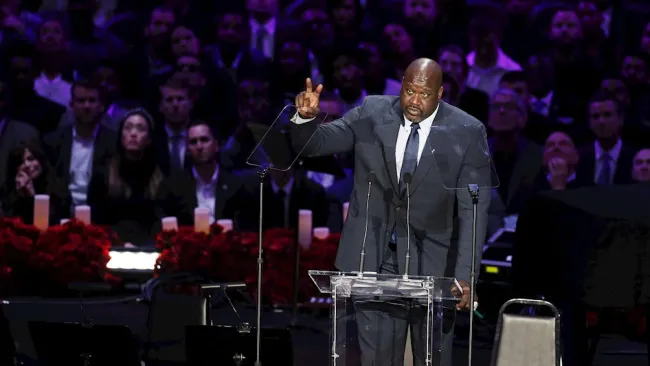 Shaquille O'Neal en el Staples Center