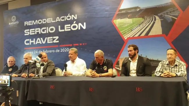 Proyecto para remodelar el Estadio Sergio León Chávez