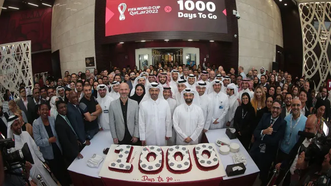 Embajada de Qatar en México celebró a 1000 días del Mundial