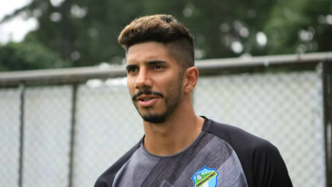 Gerardo Gordillo en un entrenamiento