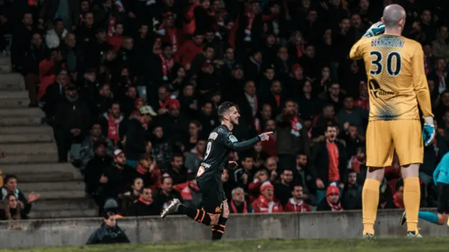 Darío Benedetto marcó 'hat-trick' en triunfo del Marsella