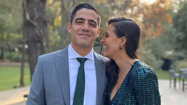 Andrés Vaca presumió su relación con Georgina Holguín