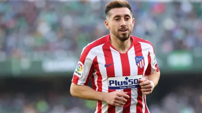 Héctor Herrera, en un juego del Atlético de Madrid