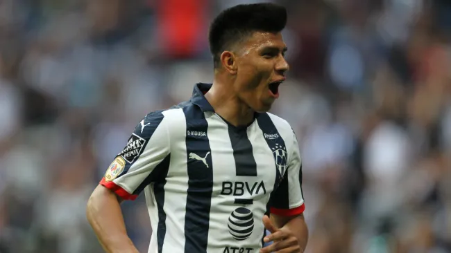 Gallardo jugando con Rayados