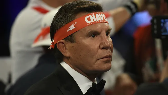 Julio César Chávez previo a presentación