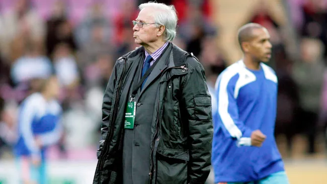 Michel Hidalgo, tras un compromiso amistoso 