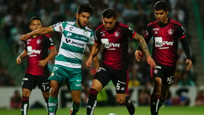 Atlas vs Santos en partido del Clausura 2020