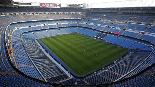 Así luce el Estadio Santiago Bernabéu 
