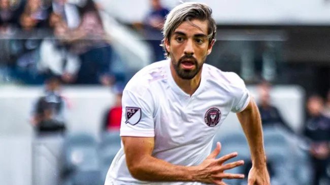 Pizarro, en un partido del Inter Miami