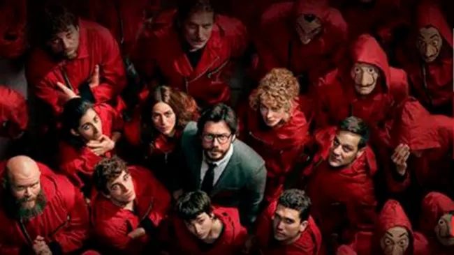 Personajes de la famosa serie 'La Casa de Papel'