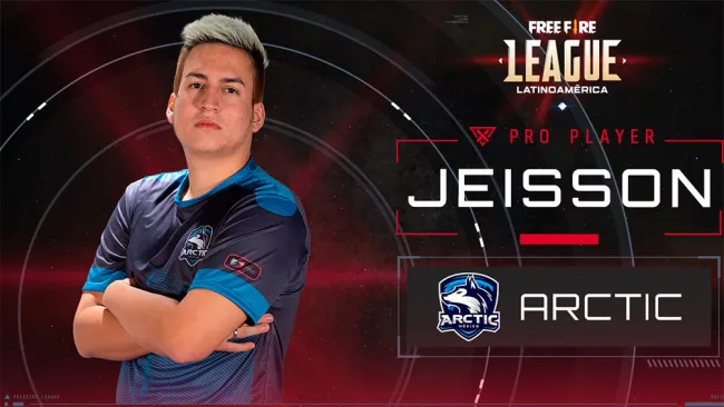 Jeisson Cedeño, jugador ecuatoriano del equipo Arctic Gaming