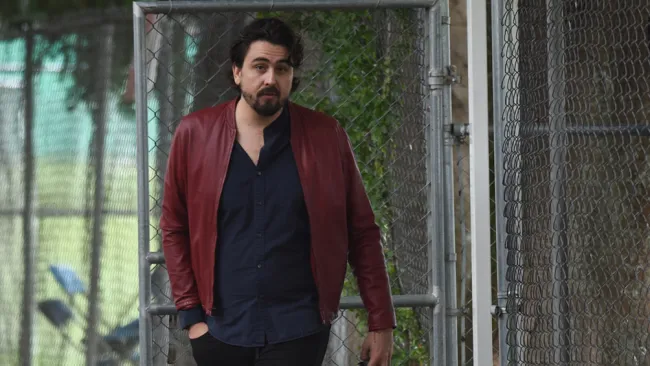 Amaury Vergara durante una de sus visitas a Verde Valle