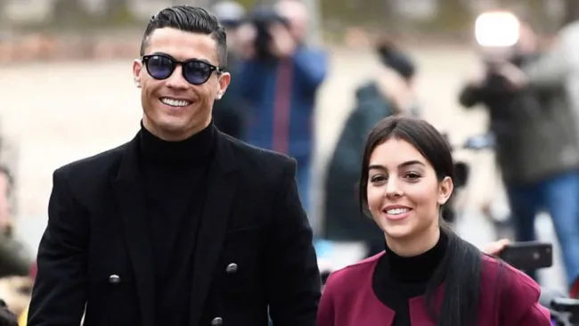 Cristiano Ronaldo y Georgina Rodríguez en las calles de Madrid 