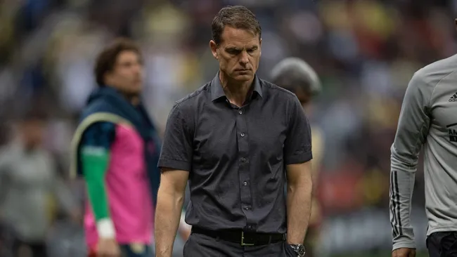 Frank De Boer en un partido con Atlanta United