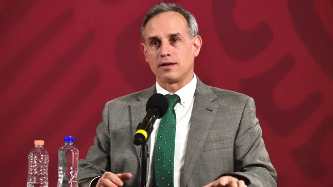 Hugo López-Gatell en conferencia de prensa