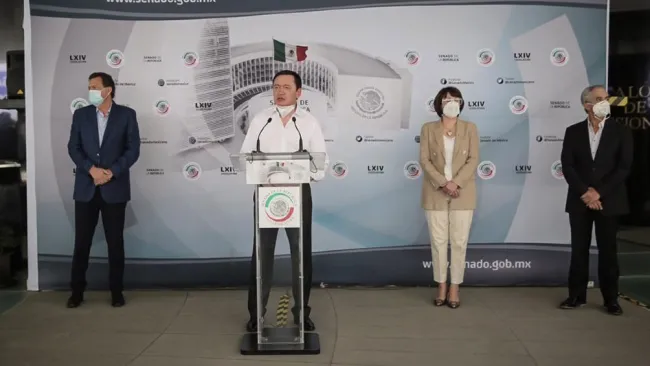 Osorio Chong en conferencia de prensa