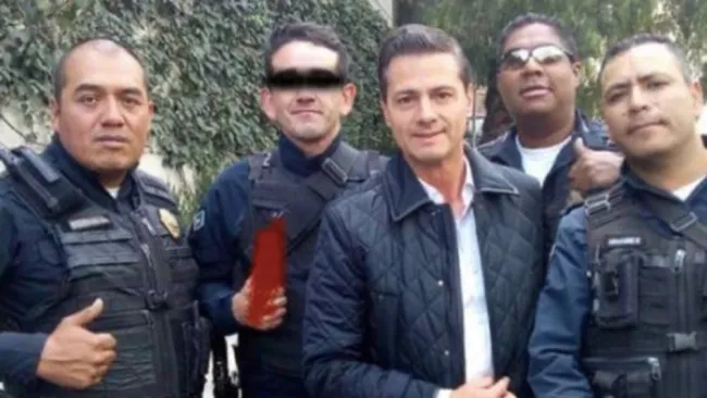 Exescolta de Peña Nieto fue detenido ebrio y en vestido 
