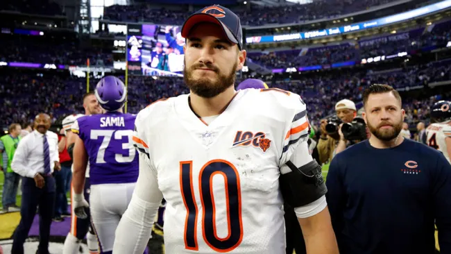Chicago Bears rechazó opción de quinto año de Mitchell Trubisky
