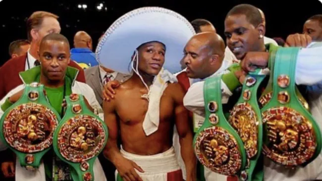 Floyd Mayweather recordó sus victorias del cinco de mayo 