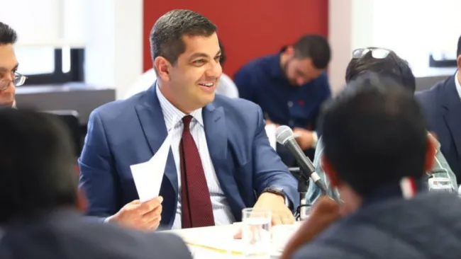 Ricardo Peralta, subsecretario de Gobernación