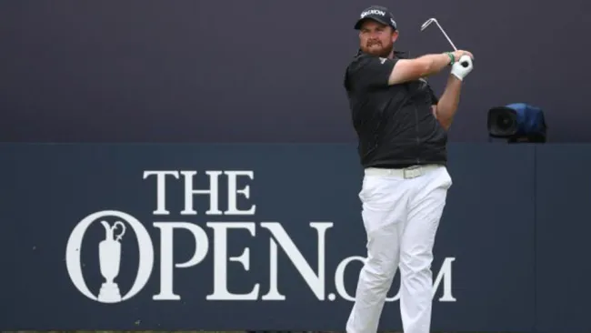 Shane Lowry en el Abierto de Golf de Inglaterra