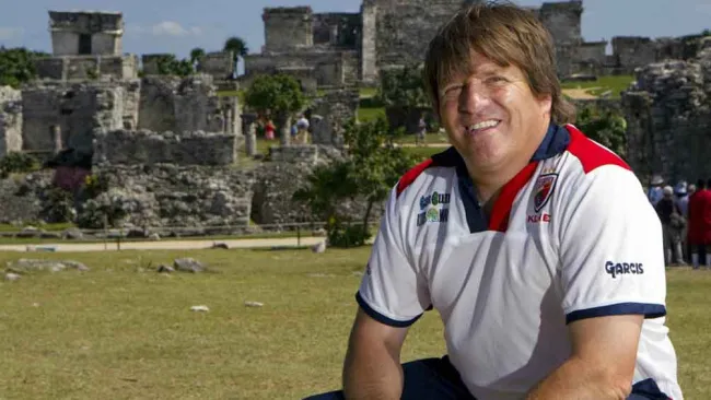 Piojo Herrera en su etapa como DT del Atlante