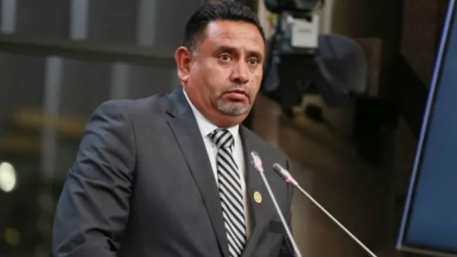 El diputado del Partido Encuentro Social, Carlos Navarrete Aguirre