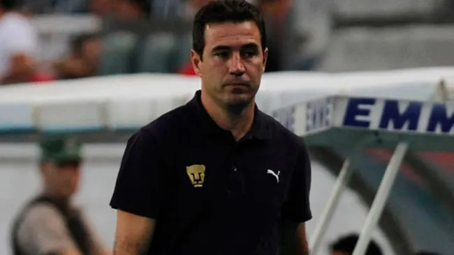 Del Olmo, en un juego de Pumas de 2012