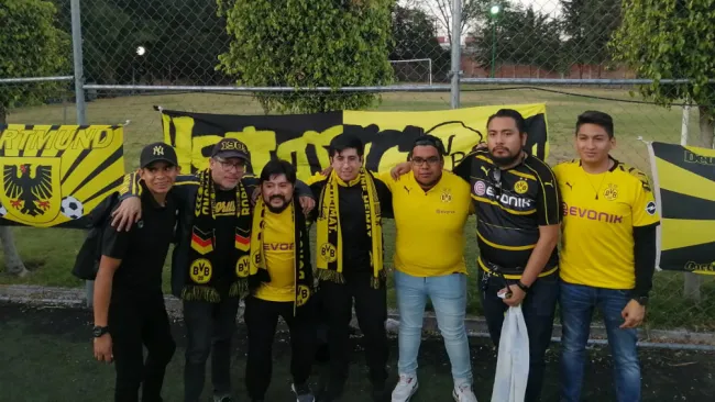 Aficionados del Dortmund en México
