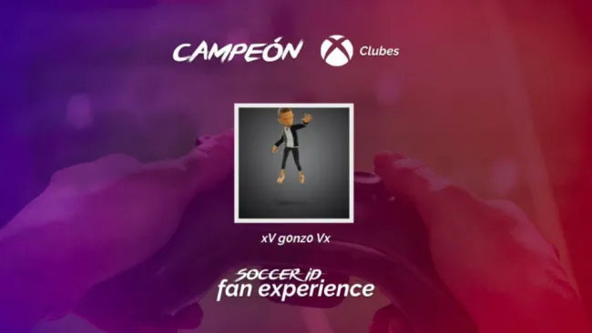 Ganador del Torneo Clubes Xbox Soccer ID