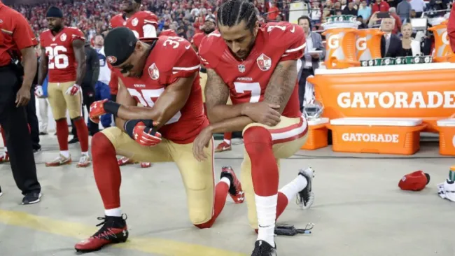 Colin Kaepernick como quarterback de los 49ers