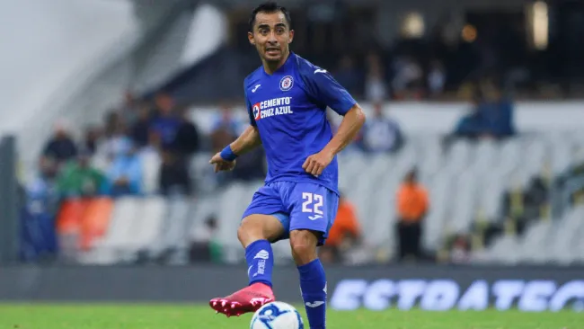 Rafael Baca en partido con Cruz Azul