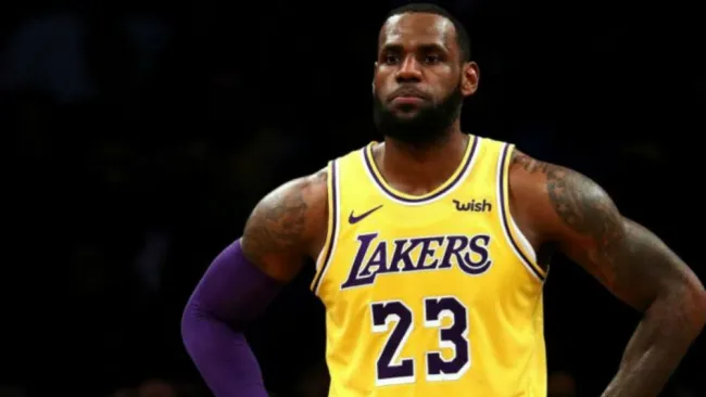 LeBron James en partido 