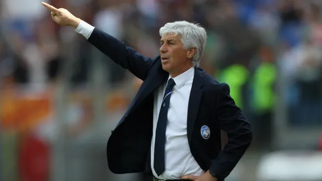 Gian Piero en un partido de futbol