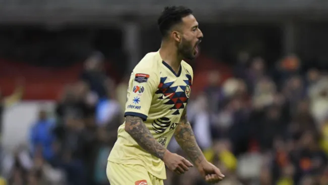 Aguilera en el Estadio Azteca